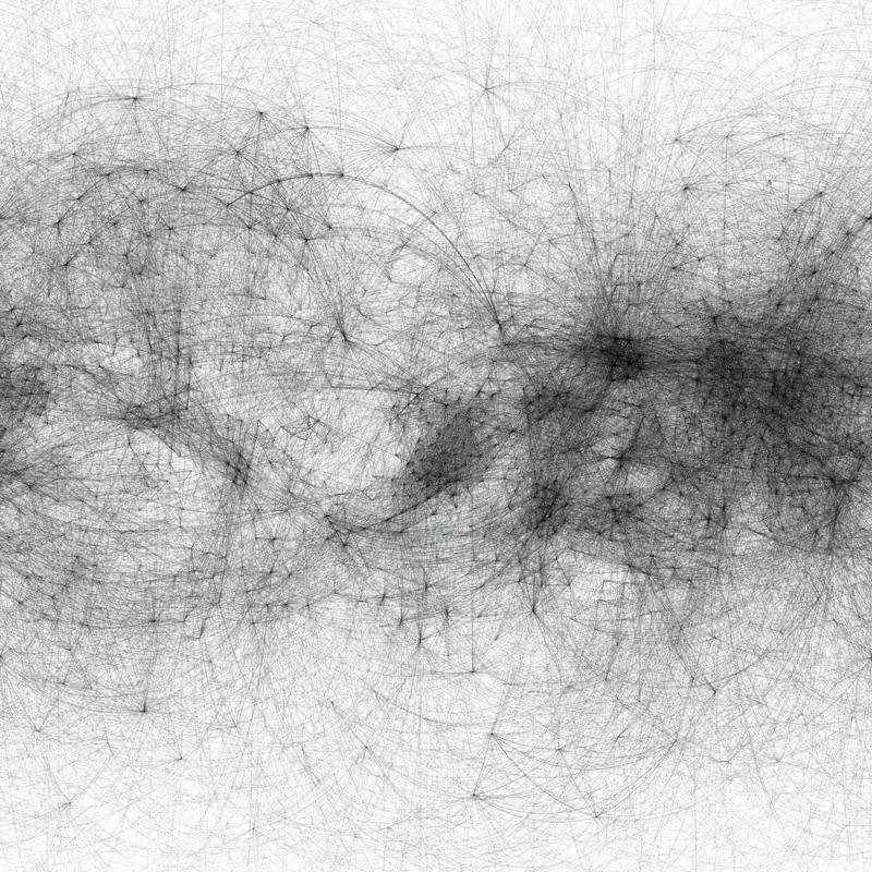 Conspirations des réseaux plats. Dessiner des visualisations sur une surface sphérique continue — 2020
