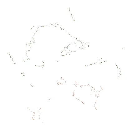 UMAP+HDBSCAN embedding of Los Angeles
