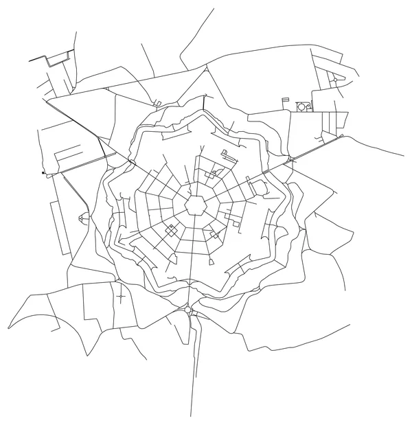 Street map of Palmanova