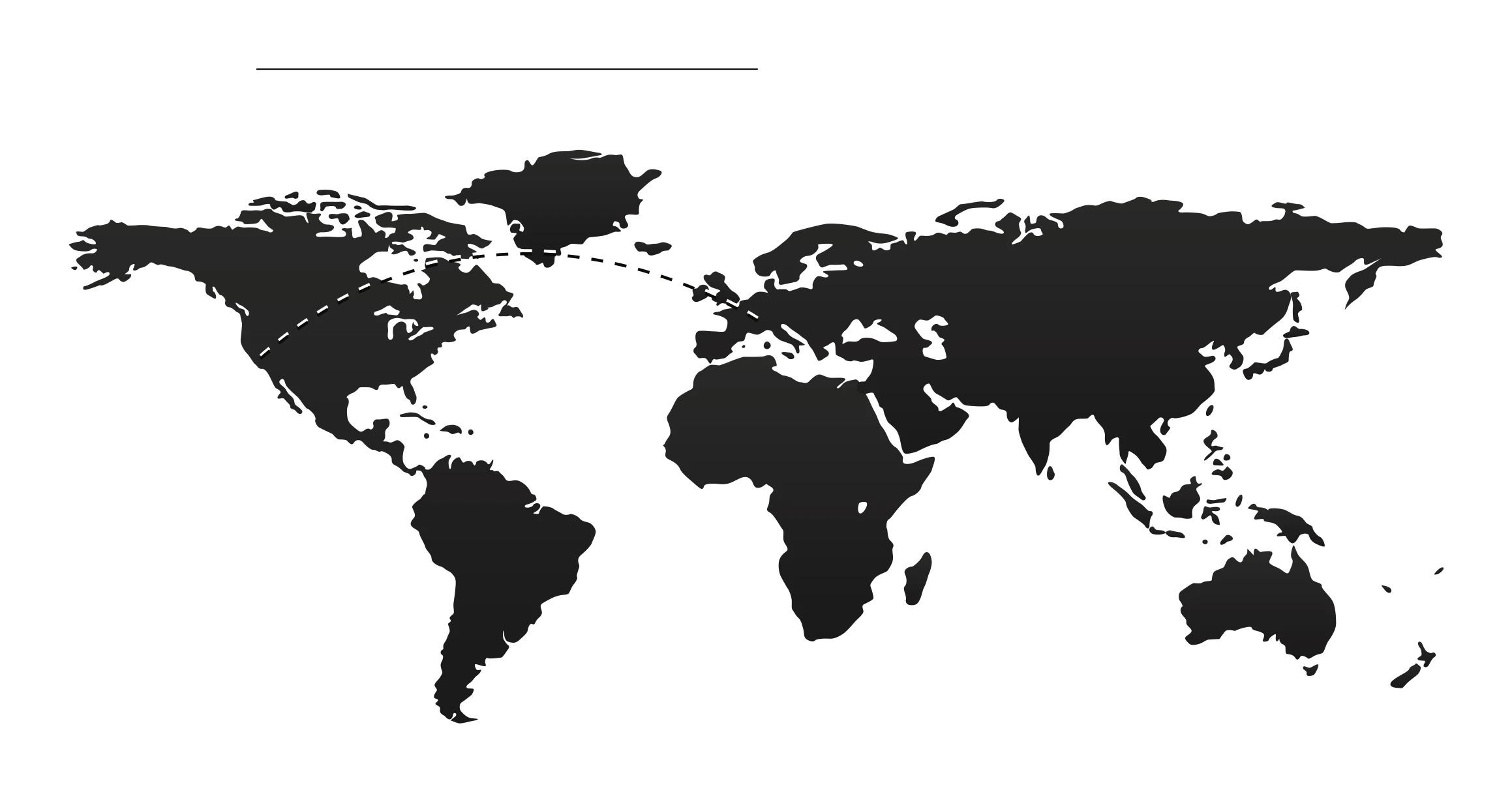 Figure 2. The flat representation of the figure can not properly represent distances.