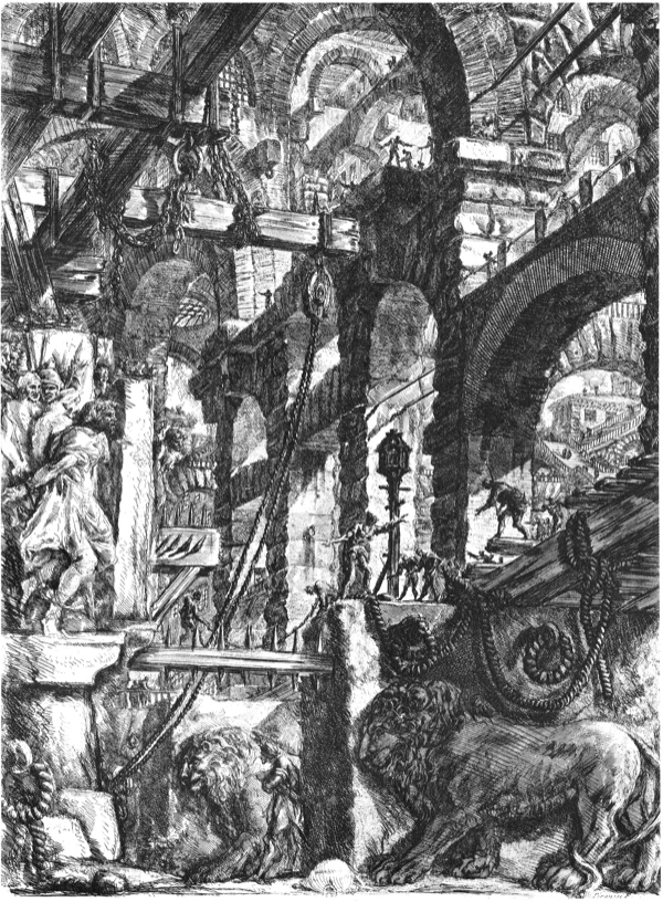Plaat V uit Piranesi’s Imaginaire kerkers